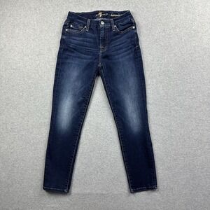 7 For All Mankind Kimmie Crop Women's Size 24‎ Jeans